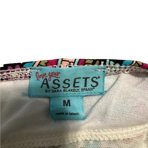 Spanx Love Your Assets by Sara Blakely One Piece Paisley Print Swimsuit Size M - Picture 9 of 11